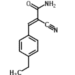 CAS 登录号：387844-15-7， (2E)-2-氰基-3-(4-乙基苯基)丙烯酰胺