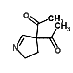 CAS#: 38806-16-5, 1,1'-(3,4-Dihydro-2H-Pyrrole-4,4-Diyl)Diethanone