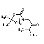 CAS#: 388113-93-7, 2-Methyl-2-Propanyl (3-Methyl-2-Oxobutyl)Carbamate