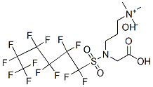 CAS#: 38850-52-1, 2-(1,1,2,2,3,3,4,4,5,5,6,6,6-Tridecafluorohexylsulfonyl-(3-Trimethylazaniumylpropyl)Amino)Acetate