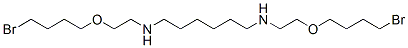 CAS 登录号：38859-43-7， N,N'-二[2-(4-溴丁氧基)乙基]己烷-1,6-二胺