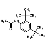 CAS#: 38896-23-0, N-[2,4-Bis(2-Methyl-2-Propanyl)Phenyl]Acetamide