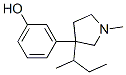 CAS#: 38906-44-4, 3-(3-Butan-2-Yl-1-Methylpyrrolidin-3-Yl)Phenol