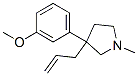 CAS#: 38906-60-4, 3-(3-Methoxyphenyl)-1-Methyl-3-Prop-2-Enylpyrrolidine