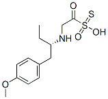 CAS#: 38914-79-3, (2S)-N-(2-Hydroxysulfonothioyloxyethyl)-1-(4-Methoxyphenyl)Butan-2-Amine