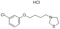 CAS#: 38920-91-1, 3-[4-(3-Chlorophenoxy)Butyl]-1,3-Thiazolidine Hydrochloride