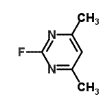 CAS#: 38953-33-2, 2-Fluoro-4,6-Dimethylpyrimidine
