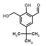 CAS#: 39117-96-9, 2-Hydroxy-3-(Hydroxymethyl)-5-(2-Methyl-2-Propanyl)Benzaldehyde