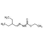 CAS#: 391258-47-2, Ethyl (2E)-2-(2-Ethylbutylidene)Hydrazinecarboxylate