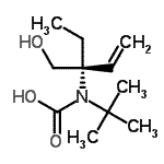 CAS 登录号：391678-40-3， [(3R)-3-(羟基甲基)-1-戊烯-3-基](2-甲基-2-丙基)氨基甲酸