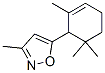 CAS#: 39190-09-5, 3-Methyl-5-(2,6,6-Trimethyl-1-Cyclohex-2-Enyl)-1,2-Oxazole