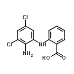 CAS#: 39191-28-1, 2-[(2-Amino-3,5-Dichlorophenyl)Amino]Benzoic Acid