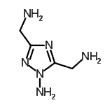 CAS#: 392328-15-3, 3,5-Bis(Aminomethyl)-1H-1,2,4-Triazol-1-Amine