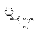 CAS#: 39255-70-4, 2-Methyl-2-Butanyl 4-Pyridinylcarbamate