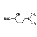 CAS#: 392661-03-9, 5-(Dimethylamino)-2-Methylpentanenitrile