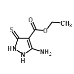 CAS#: 392672-02-5, Ethyl 5-Amino-3-Thioxo-2,3-Dihydro-1H-Pyrazole-4-Carboxylate