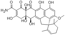 CAS#: 39277-41-3, 3,3',4,4'-tetrahydro-9,9',10,10'-tetrahydroxy-7,7'-dimethoxy-1,1'-dioxo-(8,8'-Bi-1H-naphtho[2,3-c]pyran)-3,3'-diacetic acid dimethyl ester