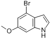 CAS#: 393553-55-4, 4-Bromo-6-Methoxyindole