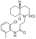 CAS 登录号：39489-94-6， 3-[(4aR,8aS)-3,4,4a,5,6,7,8,8a-八氢-2H-喹啉-1-基]-N-(2-氯-6-甲基苯基)丙酰胺盐酸盐