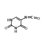 CAS 登录号：39513-60-5， 5-异氰酸-2,4(1H,3H)-嘧啶二酮