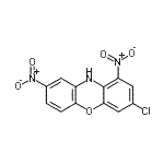 CAS#: 39522-56-0, 3-Chloro-1,8-Dinitro-10H-Phenoxazine