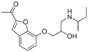 CAS 登录号：39543-94-7， 1-[7-[3-(丁烷-2-基氨基)-2-羟基丙氧基]-1-苯并呋喃-2-基]乙酮