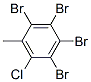CAS#: 39569-21-6, 2,3,4,5-Tetrabromo-6-Chlorotoluene