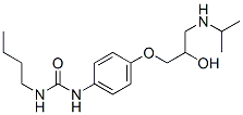 CAS#: 39617-74-8, N-Butyl-N'-[4-[2-Hydroxy-3-(1-Methylethylamino)Propoxy]Phenyl]Urea