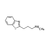 CAS#: 39650-74-3, 3-(1,3-Benzothiazol-2-Yl)-N-Methyl-1-Propanamine