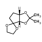CAS#: 39682-19-4, (3aS,6aS)-2,2-Dimethyltetrahydrospiro[Cyclopenta[d][1,3]Dioxole-4,2'-[1,3]Dioxolane]