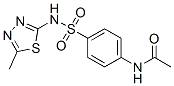 CAS#: 39719-87-4, N-[4-[[(5-Methyl-1,3,4-Thiadiazol-2-Yl)Amino]Sulphonyl]Phenyl]Acetamide