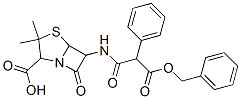 CAS#: 3973-06-6, (2S,5R,6R)-3,3-Dimethyl-7-Oxo-6-[[3-Oxo-2-Phenyl-3-(Phenylmethoxy)Propanoyl]Amino]-4-Thia-1-Azabicyclo[3.2.0]Heptane-2-Carboxylic Acid