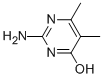 CAS 登录号：3977-23-9， 2-氨基-5,6-二甲基-4-羟基嘧啶