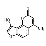 CAS#: 397874-72-5, 9-Hydroxy-4-Methyl-2H-Furo[2,3-h]Chromen-2-One