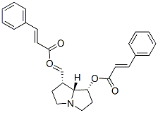 CAS#: 39818-16-1, [(1R,7S,8R)-7-[[(E)-3-Phenylprop-2-Enoyl]Oxymethyl]-2,3,5,6,7,8-Hexahydro-1H-Pyrrolizin-1-Yl] (E)-3-Phenylprop-2-Enoate