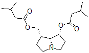 CAS 登录号：39818-21-8， [(1R,7S,8R)-7-(3-甲基丁酰基氧基甲基)-2,3,5,6,7,8-六氢-1H-吡咯里嗪-1-基]3-甲基丁酸酯