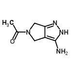 CAS#: 398491-60-6, 1-(3-Amino-2,6-Dihydropyrrolo[3,4-c]Pyrazol-5(4H)-Yl)Ethanone