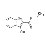 CAS 登录号：39857-43-7， 乙基3-羟基-1-苯并硒吩-2-羧酸酯