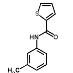 CAS#: 39880-79-0, N-(3-Methylphenyl)-2-Thiophenecarboxamide