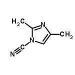 CAS#: 39926-70-0, 2,4-Dimethyl-1H-Imidazole-1-Carbonitrile