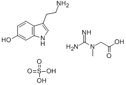 CAS#: 39929-25-4, 6-Hydroxytryptamine, Creatine Sulfate