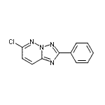 CAS#: 39931-63-0, 6-Chloro-2-Phenyl[1,2,4]Triazolo[1,5-b]Pyridazine