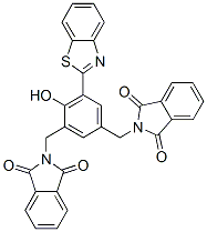 CAS#: 39951-80-9, 2-[[(5Z)-5-(3H-1,3-Benzothiazol-2-Ylidene)-3-[(1,3-Dioxoisoindol-2-Yl)Methyl]-6-Oxo-1-Cyclohexa-1,3-Dienyl]Methyl]Isoindole-1,3-Dione