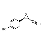 CAS#: 399513-09-8, 4-[(2R,3R)-3-Ethynyl-2-Oxiranyl]Phenol
