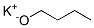 CAS 登录号：3999-70-0， 丁烷-1-醇钾