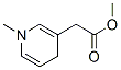 CAS 登录号：39998-23-7， 2-(1-甲基-4H-吡啶-3-基)乙酸甲酯