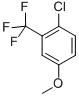 CAS 登录号：400-73-7， 4-氯-3-(三氟甲基)苯甲醚