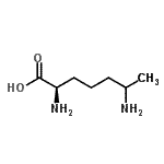 CAS 登录号：400051-37-8， (2R)-2,6-二氨基庚烷酸