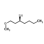 CAS#: 400052-49-5, (3S)-1-Methoxy-3-Heptanethiol