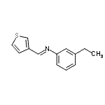 CAS#: 400059-66-7, (E)-N-(3-Ethylphenyl)-1-(3-Thienyl)Methanimine